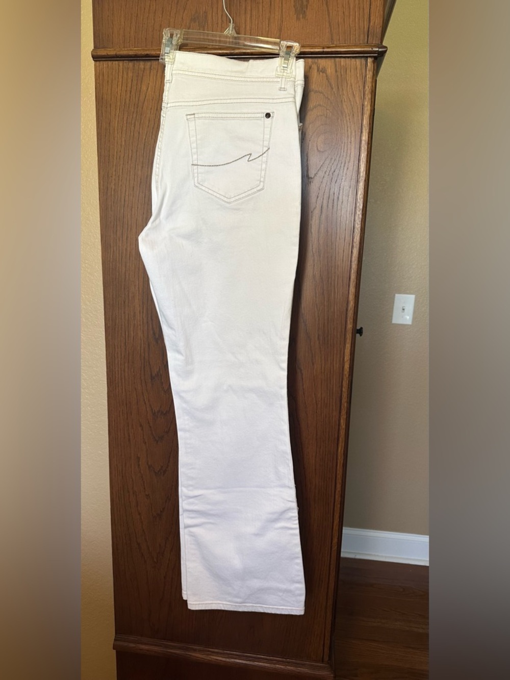 Faded Glory White Boot-Cut Women's Jeans